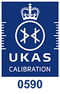 UKAS 0590 Calibration Accreditation Logo