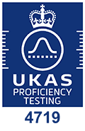 UKAS 4719 Proficiency Testing Accreditation Logo